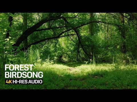 3 Hours Spring Forest Birdsong | Birds Singing & Gentle Wind for Sleep, Focus & Relaxation