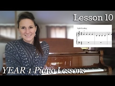 Lesson 10:How to Sight Read | Free Beginner Piano Lessons - [Year 1] Lesson 1-10