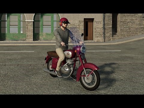 Jawa 250 - Farming Simulator 2022 [FS 22 LS 22 Motorbike Vehicle Mod]
