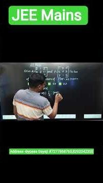 matrices problem for JEE Mains//reels//#trendingshorts #viralvideo #viralshorts #maths #jee #iit #12