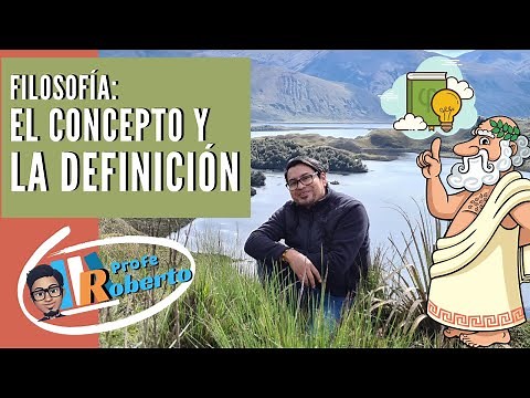 El Concepto y La Definición... Clasificación... Explicado con ejemplos