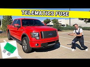 FORD F150 TELEMATICS MODULE FUSE LOCATION REPLACEMENT F 150 2009 2010 2011 2012 2013 2014