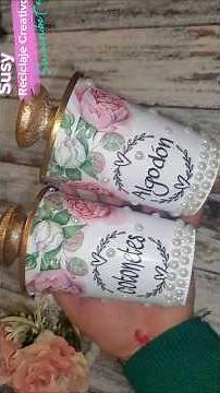 Recycle plastic containers! How to make your own labels 🏷 easy and quick! #diy #handmade