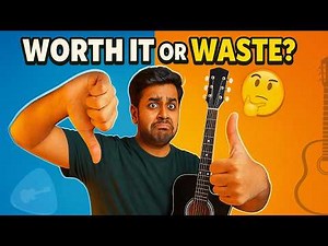 Don't Buy A Guitar Under ₹2000 Before Watching This! | Juarez JRZ38C/BK Honest & Funny Review