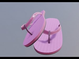 modeling and texturing flipflops in blender 2.8 part 1