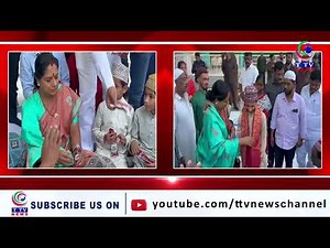 K Kavitha visit Dargah Hazrat Ibrahim Shah R.A, offered chadar