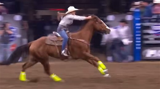 The Fastest Barrel Race of 2025 Caught on Camera