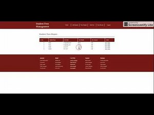 Student Fees Management System | Python Django Project Tutorial | Python CRUD Project