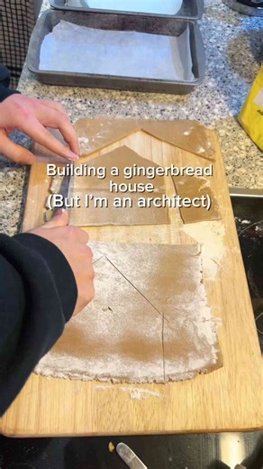 Architect Designs a Gingerbread House Masterpiece