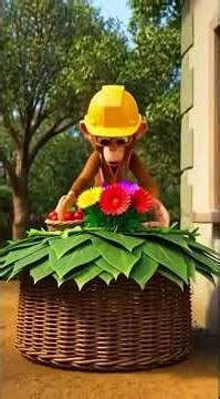 Monkey Builds a House | Hard Work & Smart Ideas 🐒🏠 | Animated Short Stor