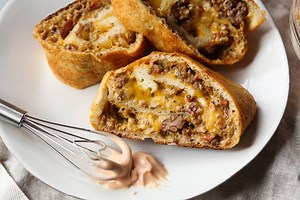 GARBAGE BREAD!!! The perfect Game Day/Party/Appetizer/Weeknight Dinner/GETINMAHBELLY idea!! {New Post and RECIPE} http://cookiesandcups.com/garbage-bread/ | cookies and cups