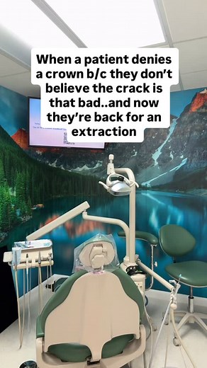 Cracked tooth? Don’t wait! Acting quickly can save your tooth. If your dentist shows you photos of cracks and recommends a crown, they’re trying to help protect and preserve your tooth while they can. A crown acts as a cap to protect the tooth and prevent further damage. Save your tooth before it’s too late! If you have a broken tooth or dental emergency, call us at 954-796-9900 or click the link in our bio to book your appointment online! #fyp #dentist #cosmeticdentist #dentalemergency #parklan