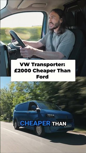 The VW Transporter is £2k cheaper than the Ford Transit Custom!?