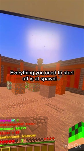 Join my Bedrock Skygen Server!#minecraft #skygen #viral #pvp