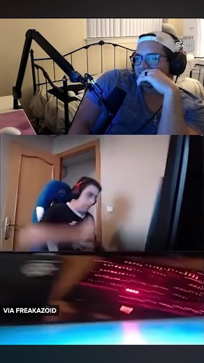 He's behind CS:GO MOST ICONIC rage clip 😂🤣#csgo #counterstrike #gaming #twitch