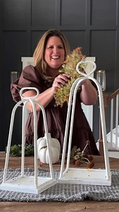 Who needs a little white lantern inspiration? I found these little white pumpkin vases that are the perfect fit & mixed in a few things you probably have on hand if you ordered out summer bounty box 📦. Here’s what I used : The small and the large pumpkin vase: https://www.interiordelights.net/products/ceramic-pumpkin-bud-vases-3-sizes The orange berry cluster candle ring : https://www.interiordelights.net/products/orange-berry-cluster-candle-ring One fall wind dancer . I used the brown which is