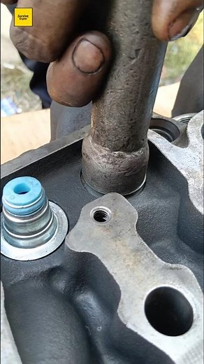 head guide seal installation #automobile #mechanic #surviveengine