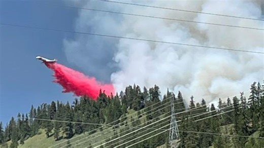 Washington State DNR battles Second Creek Fire as it expands to 153 acres near Leavenworth