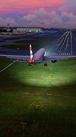9.1K views · 7.8K reactions | I slammed this one into the deck  First time flying the A350, just need a little practice ✈️ Landing at Heathrow. From Microsoft Flight Simulator 2020. #msfs #planelanding #a350 | Flight Playground | Facebook