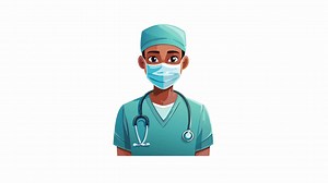 Male Doctor Clip Art Ready for Immediate Insertion Into Your Project! - Etsy