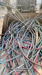 7.2K views | Cable Extraction with Ease #DemolitionTech #ConstructionSafety #ExcavatorWork | Mundo Videos | Facebook