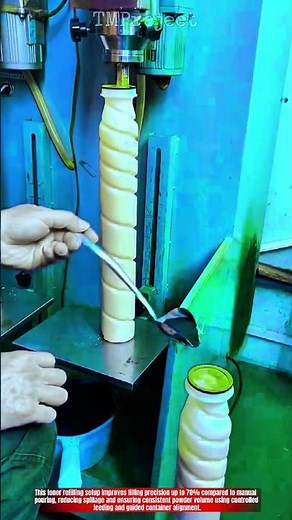 Manual Filling Setup to Refill Toner Powder Cartridge