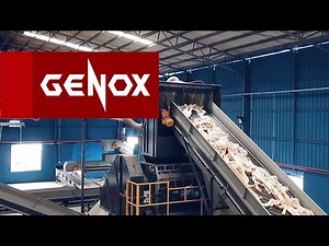 Full-automatic Bulky Waste Recycling System (Waste Mattress Recycling) - Genox Recycling Tech