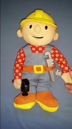 Bob the builder talking Bob plush stuffed toy