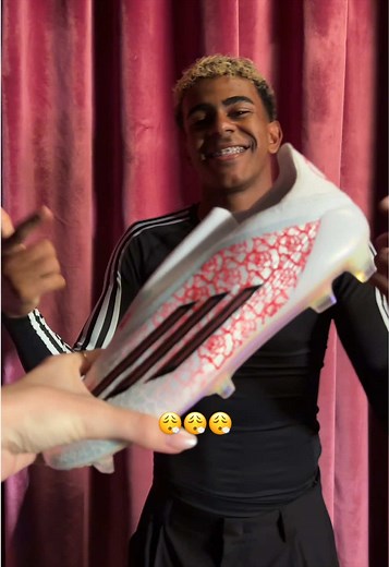 Lamine Yamal's Stunning Adidas F50 Football Boots