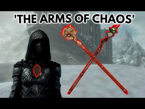 SKYRIM ANNIVERSARY EDITION - The Arms of Chaos Quest Tutorial (2 Rare Staffs + Rare Necklace)