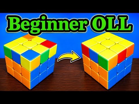 How To Solve The Rubik's Cube: Beginner OLL ( 2 Look OLL)