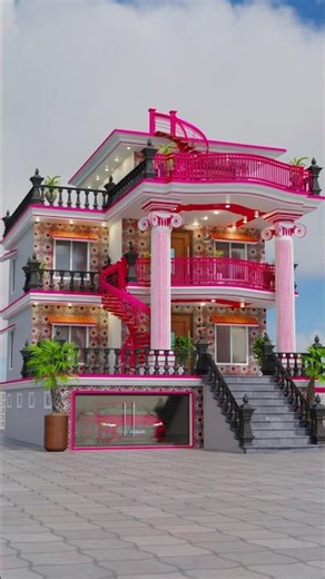 Modern Village House 🏡 Design #elevation #frontelevation #house #housedesign #home #song #hindisong