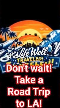Traveling To Los Angeles 🌴 Ultimate California Road Trip #travelshorts #travel