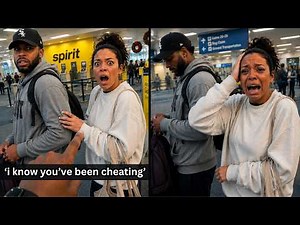 Husband Catches His Cheating Wife Going On Vacation With Another Guy