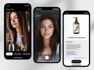 AI Assistant AI Product Design AI Mobile App Design Beauty App