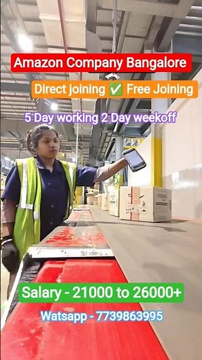 Amazon company bangalore ✅ job in bangalore ✅ bangalore me job #amazon #job #bangalore