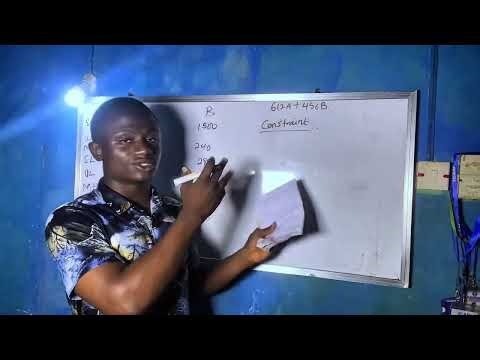 LINEAR PROGRAMMING PROBLEM EXERCISE 3 || COST ACCOUNTING || PERFORMANCE MANAGEMENT || ICAN || ACCA