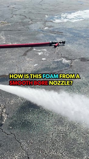 🤯 For firefighters who need a nozzle for CAFS but don't want to lose their smooth bore functionality, the Vortex® can make it happen! ✅ Solid stream and narrow fog all in one! #firefighting #smoothbore #firefighter #handlinenozzle | Task Force Tips