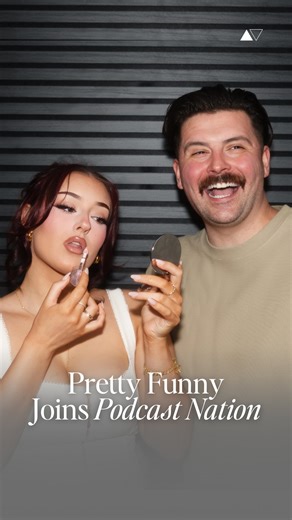 Podcast Nation on Instagram: "We’re thrilled to welcome Pretty Funny to the Podcast Nation network of shows! 🎙️ After launching just 7 months ago, the video-first podcast has quickly claimed the hearts (and ears) of its listeners. Brynne (@brynnemarie) and Mario (@mariomirante_) have built something special–fueled by their wild chemistry, unfiltered humor, and of course, never-ending chaos. Tap in for laughs, lore drops, and conversations you won’t forget. New episodes every Wednesday–catch up 