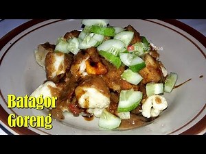 Batagor Goreng Sederhana - Resep Batagor Sederhana