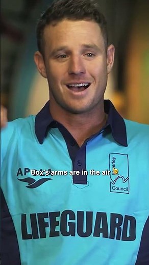 Just a slight bruise to the ego 😂 #bondirescue #lifeguard #beach #fail