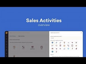 Sales Activities in Freshsales