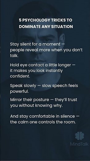 5 Psychology Tricks to Dominate Any Situation