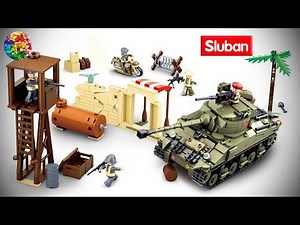 Танк Шерман от Слубан - обзор
