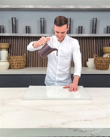 Amaury Guichon, have been watching his videos since ages.He is a magician with chocolate. You name it, he has made it.What amazes me is this:How come his white shirt is always spotlessly clean, without even a speck of chocolate on it ?? And he always wears full sleeved shirt.