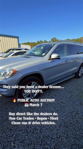 Auction de Autos Públicos en Jennings - 7 de Marzo