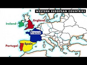 CC Cycle 2 Week 3 Geography: Western European Countries (Song and Map)