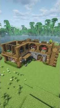 Simple house construction minecraft #minecraft #minecraftbuilding