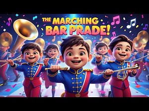 "Marching Band Parade 🎺🥁 | Fun Music for Kids | Learn About Instruments | Kids Parade Song"