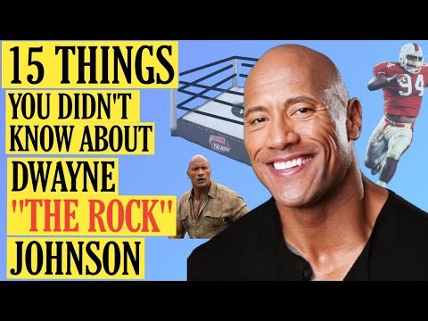 15 Things You Didn't Know About The Rock